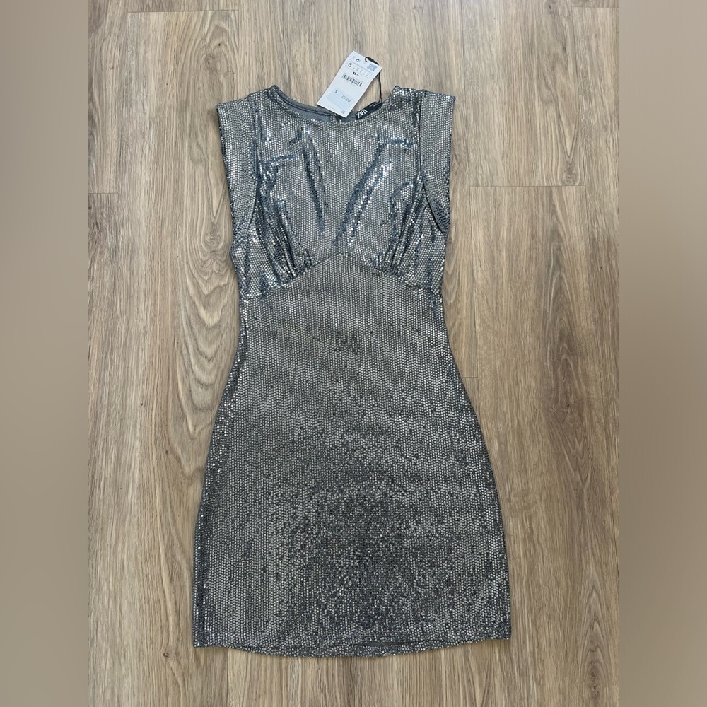 Brand New Zara Sequin Dress